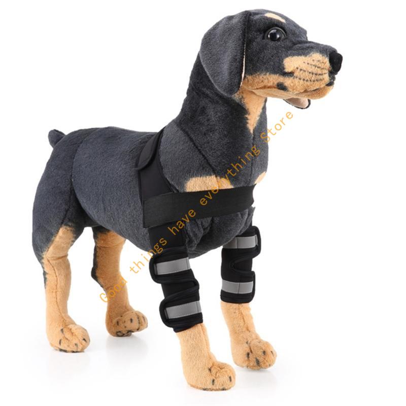 Dog Knee Guard Dog Elbow Sleeve Protector Dog Leg Brace Front Anti Licking Wound 55KF