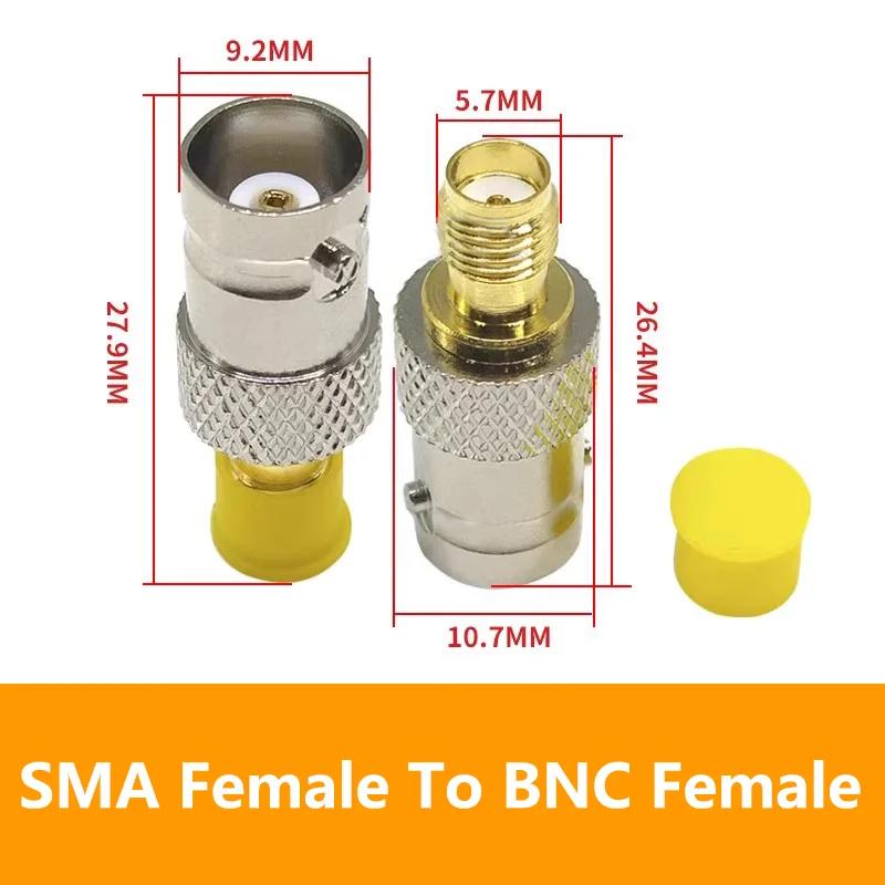 5/20/100PCS Radio Antenna Connector Adapter RF Coax Converter SMA To BNC M/F M/F Radio Antenna Adapters Kit Coaxial