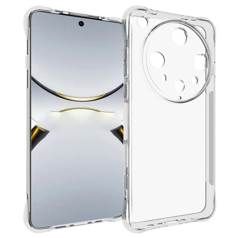 For Oppo Find X9 Pro 5G Clear TPU Case WANLONFENG TM Series 2.0mm Phone Back Cover