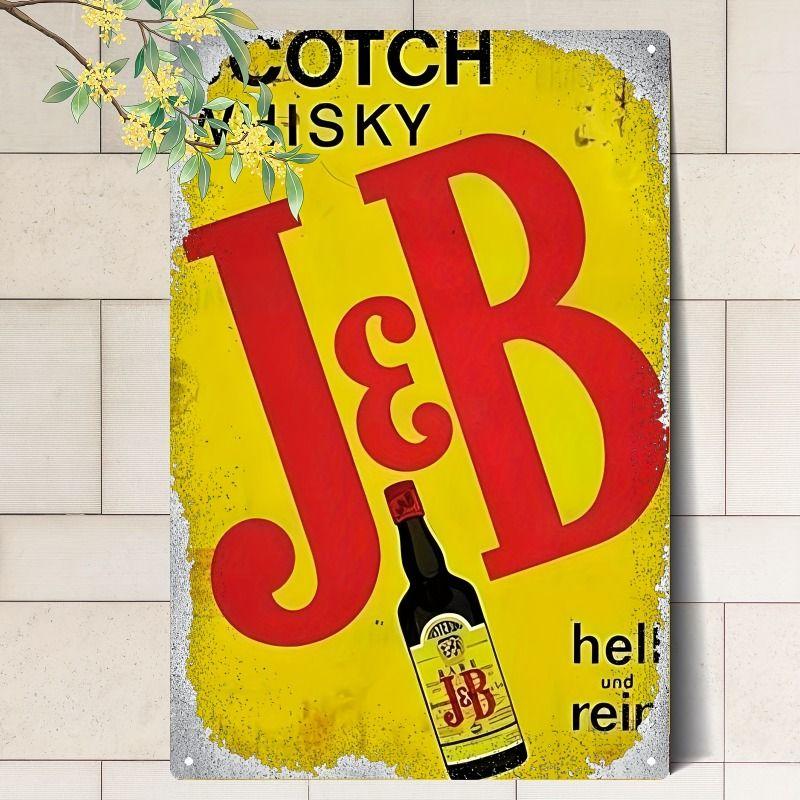 Vintage Drinks Wall Poster Metal Tin Sign 20x30cm