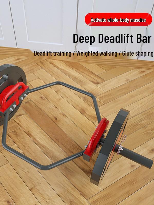 Hexagonal Barbell & Ring Rack for Squat/Deadlift - Gym Equipment Steel