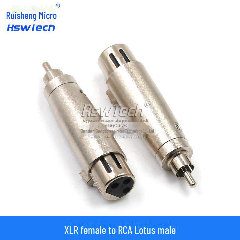 

Аудиоадаптер XLR-6,35 мм «мама» для микрофона/микшера