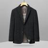 Dibinze Men's Plus Size Winter Down Blazer