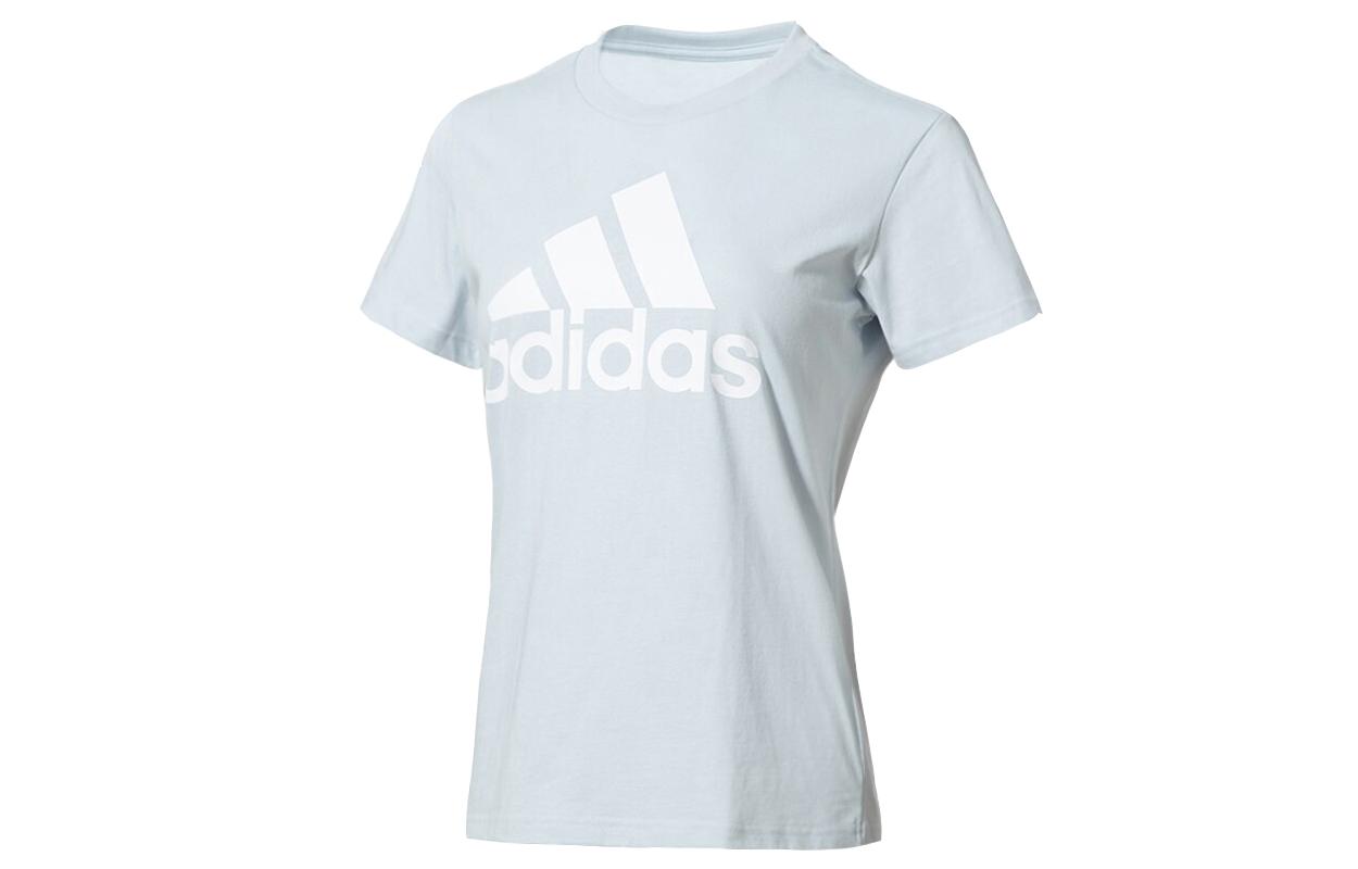 adidas Women s Essentials Logo Tee Blue GV4029 M