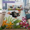 Krtek The Little Mole Color Umbrella Daisy Rain Bug Cartoon Print 3pcs Bedding Set Duvet Cover Pillowcases Kids Cartoon Home Textile For Children Fans