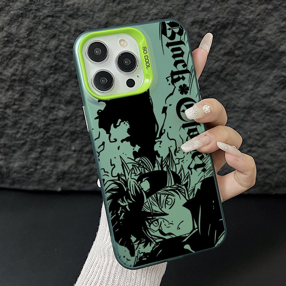 Anime Blacks Clovers Phone Case for Samsung Galaxy S26 S25 S24 S23 S22 S21 S20 Note20 FE Ultra Edge Plus 4G 5G Anti Fall Matte