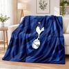 Tottenham Hotspur bedruckte Flanelldecke Warmer Komfort Bettüberwurf für die Innendekoration zu Hause