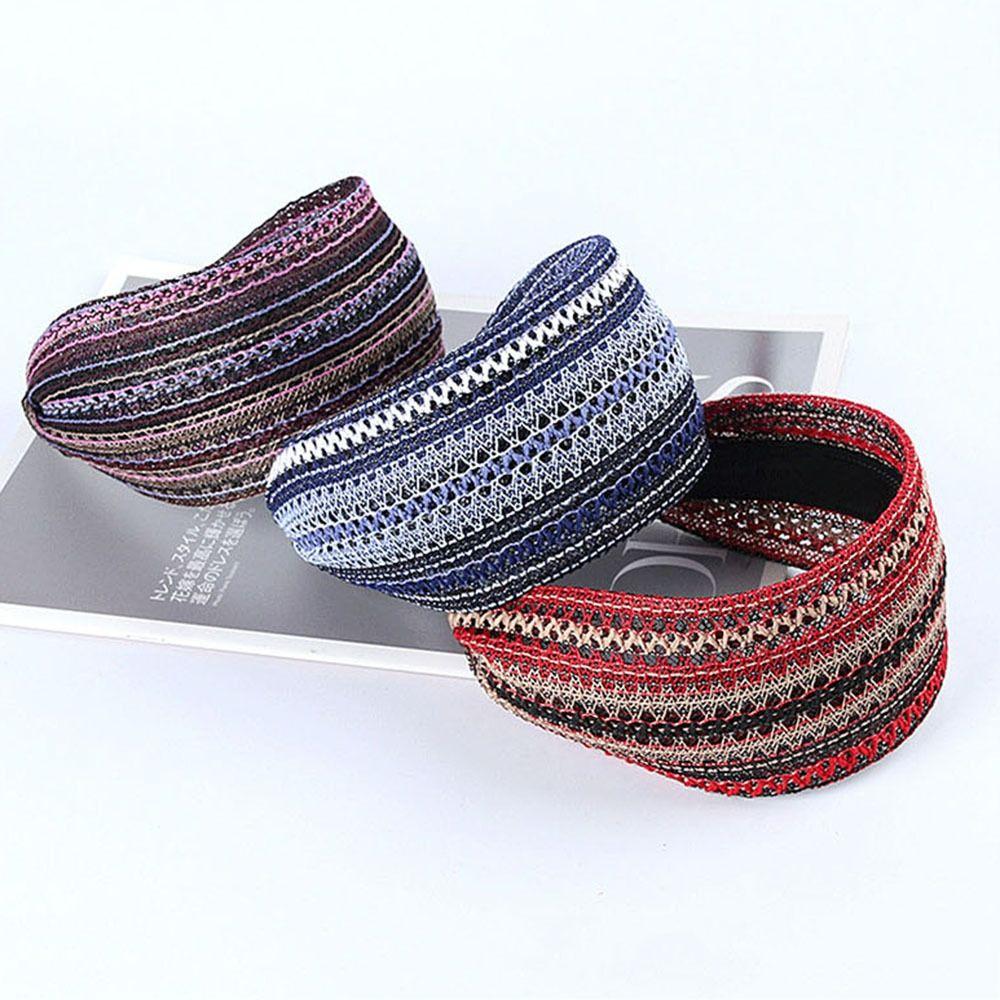 Haaraccessoires Kopftücher Böhmische Stile Stirnbänder Vielseitiger Haarreif