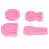 Silikonformen Handwerksarbeiten Feine Verarbeitung Niedliche Form Silikonmaterial Fondantformen