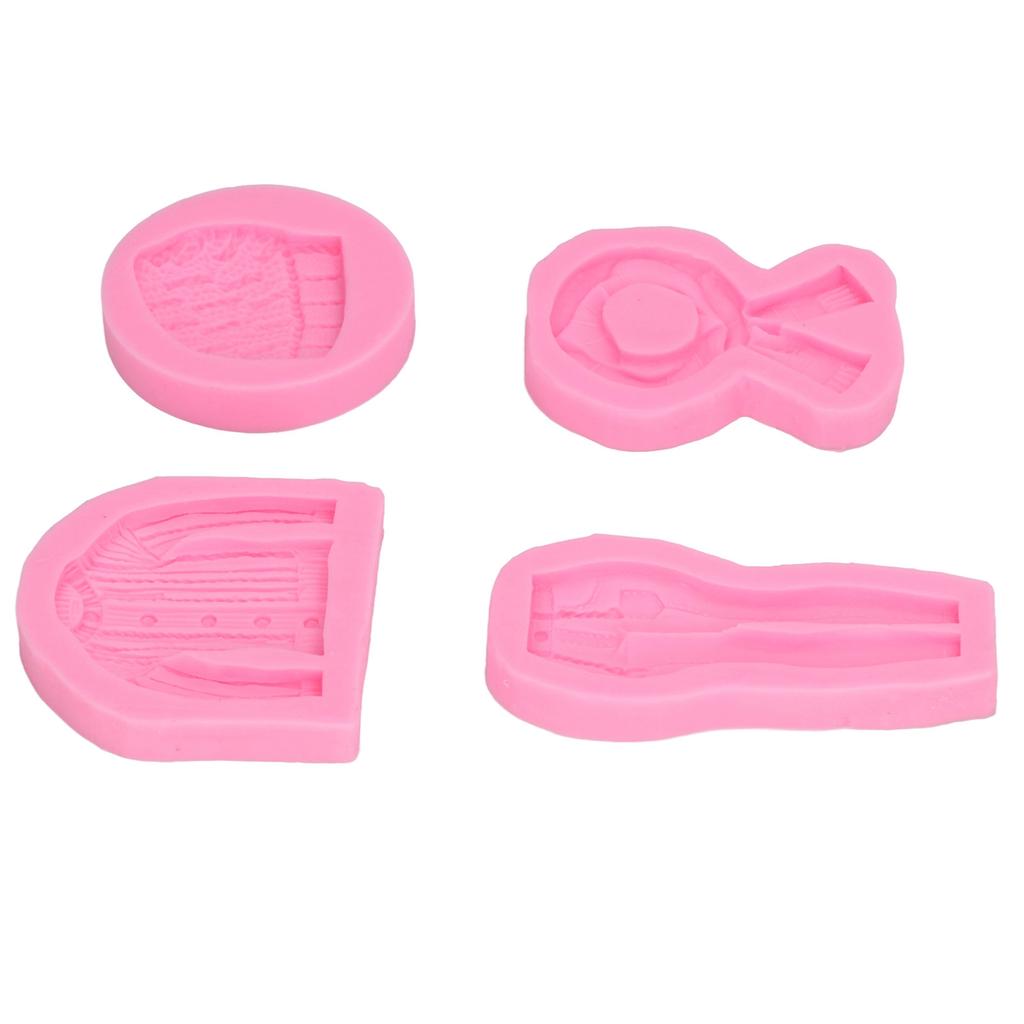 Silikonformen Handwerksarbeiten Feine Verarbeitung Niedliche Form Silikonmaterial Fondantformen