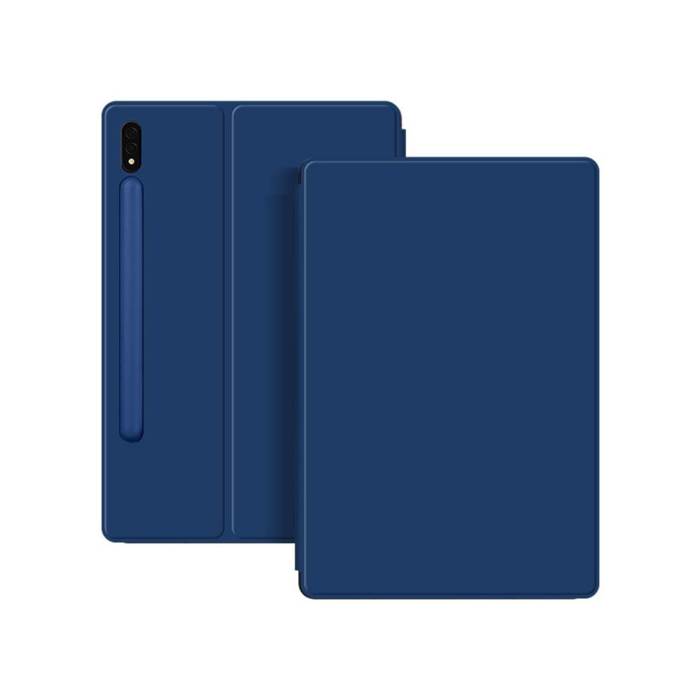 

Чехол для Samsung Galaxy Tab S8+ S8U S7FE 2022 Магнитная обложка со слотом для S Pen Кожаная подставка Защитный Galaxy tab S8 +