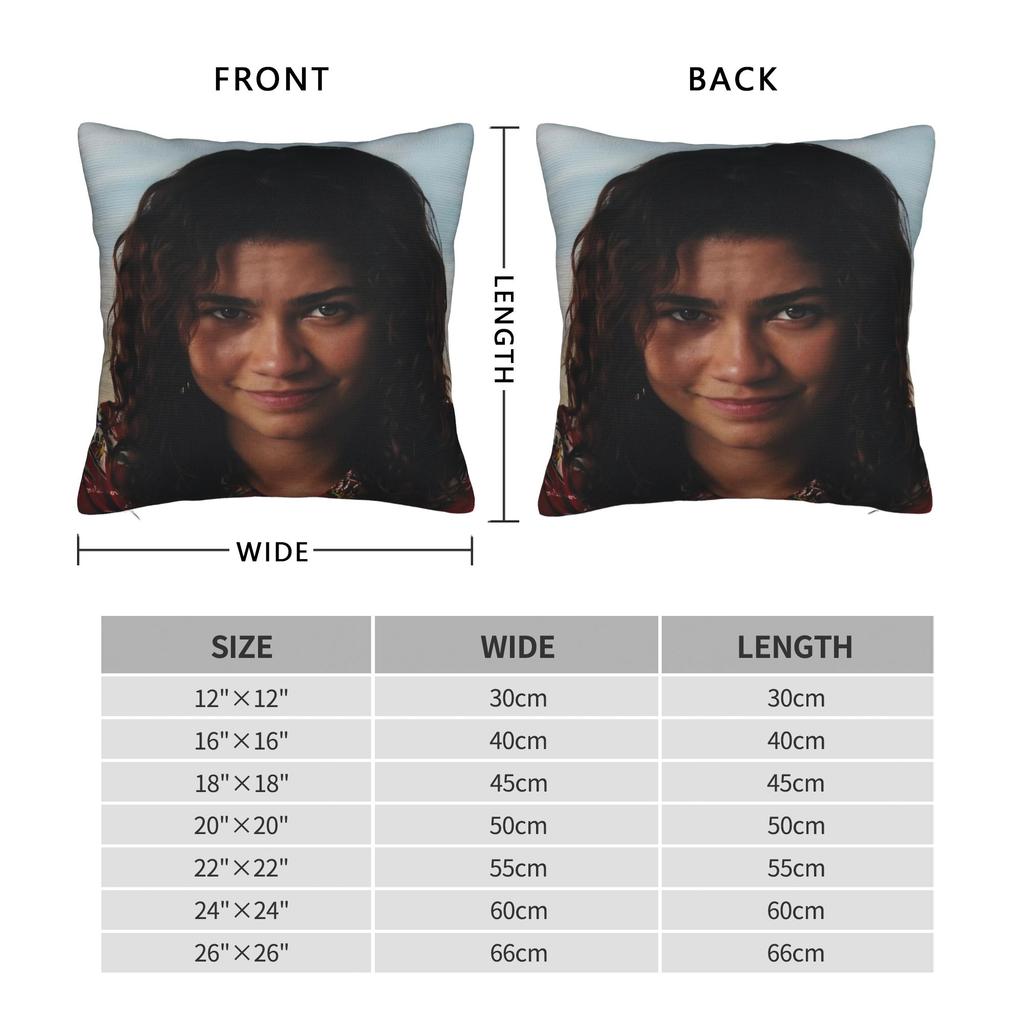Euphorias Season 3 Pillowcase Merch Printed Cushion Cover Decor Throw Pillow Case Cover Chair Multiple Sizes