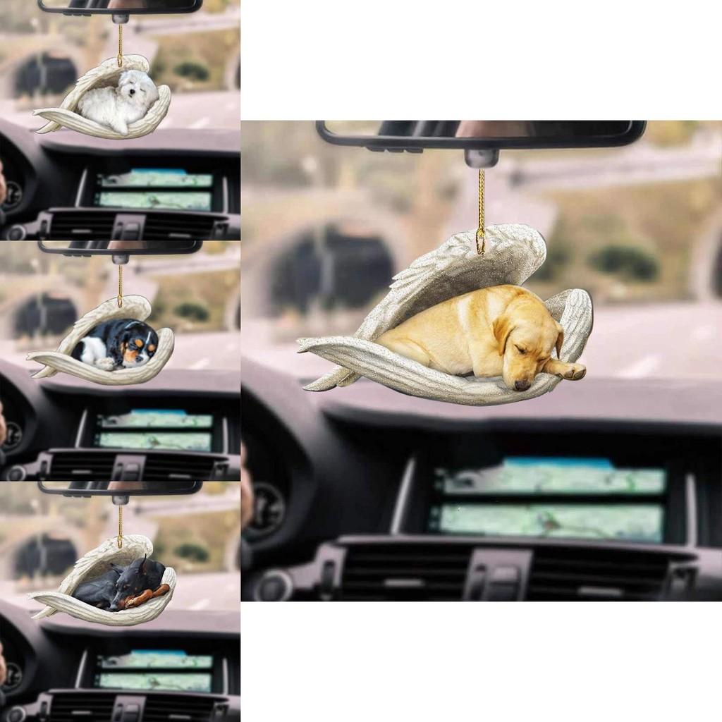 Fun And Colorful Acrylic Balloon Dog Car Mirror Charm For Adding Character To Vehicle Your