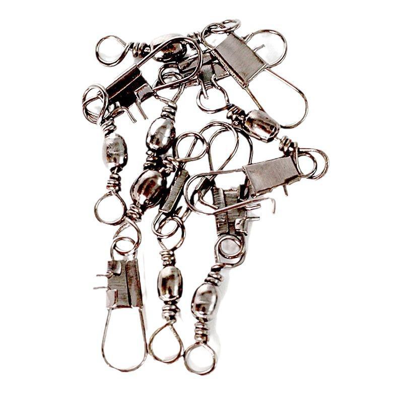 Stainless Steel B-Type Pin Swivel Connector Fishing Lure Accessories