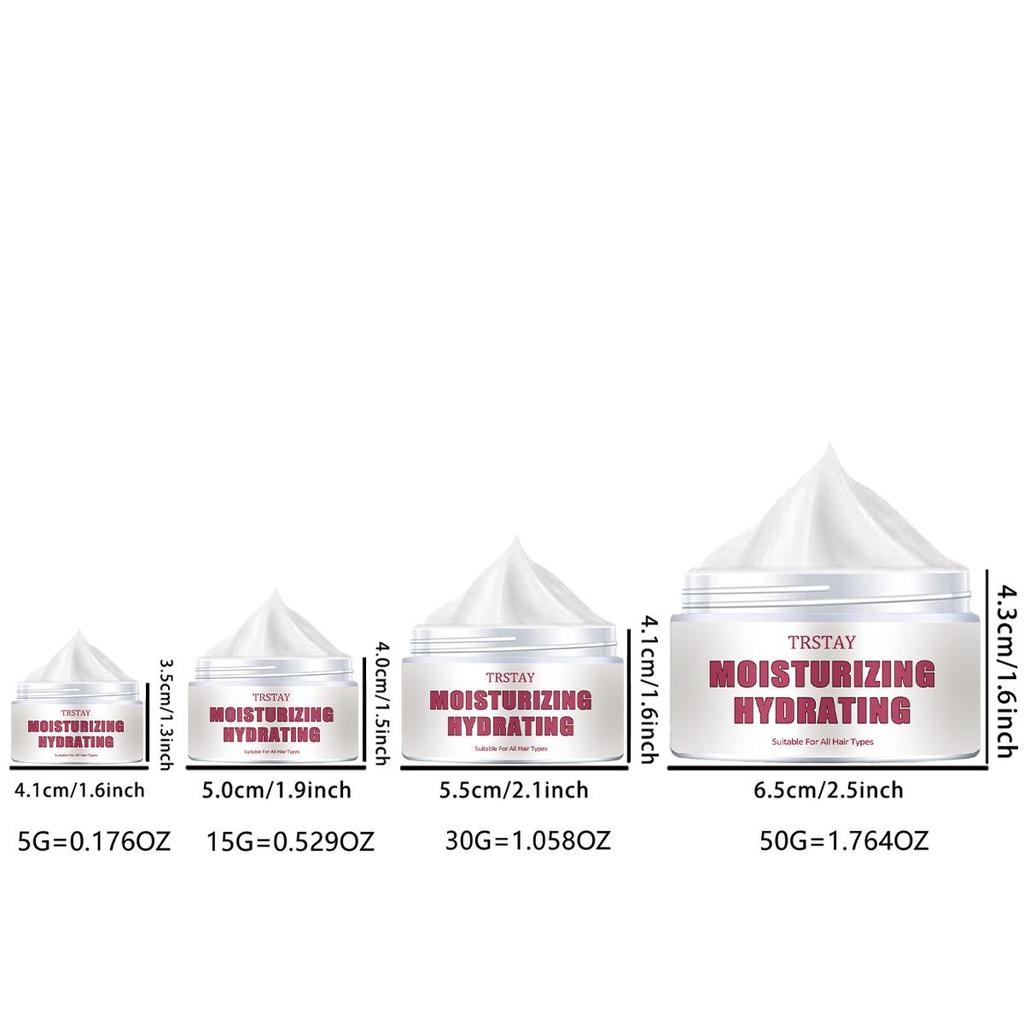 Cremă reparatoare de păr, ulei de păr pentru îngrijirea părului deteriorat, menține părul neted, luxos și sănătos