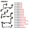 Para Oppo A16 A54 A52 A53 A55 5G A57 4G A74 A93 A95 5G Realme 9i Reno Botão Liga/Desliga Chave de Volume Controle de Tecla Cabo Flex