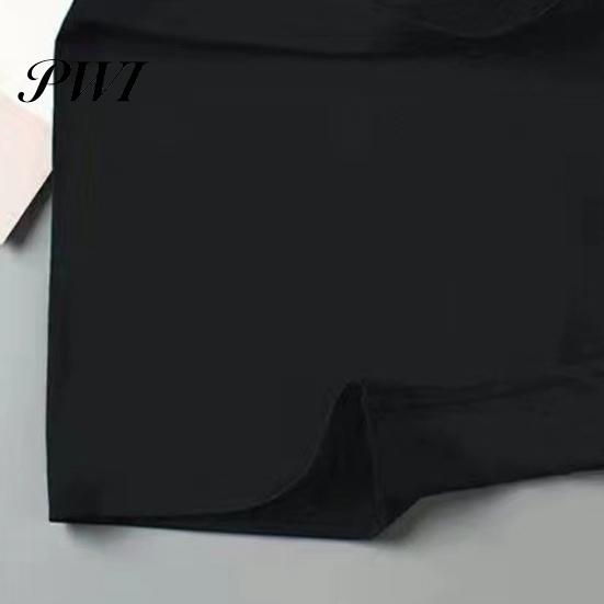 Seamless Safety Underwear Women Pants High Elasticity Solid Color Ice Silk Anti-exposure All-day Wear Panties Mid Waist Quick Dry Mini Skirt