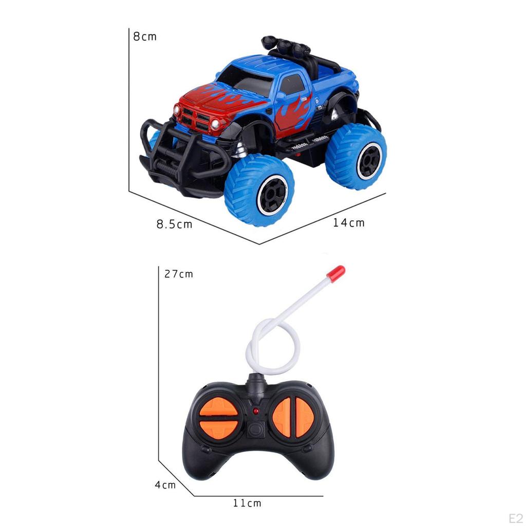 RC Car Waterproof Party Favor Drive System Off Roading Vehicle Boys Children Blue