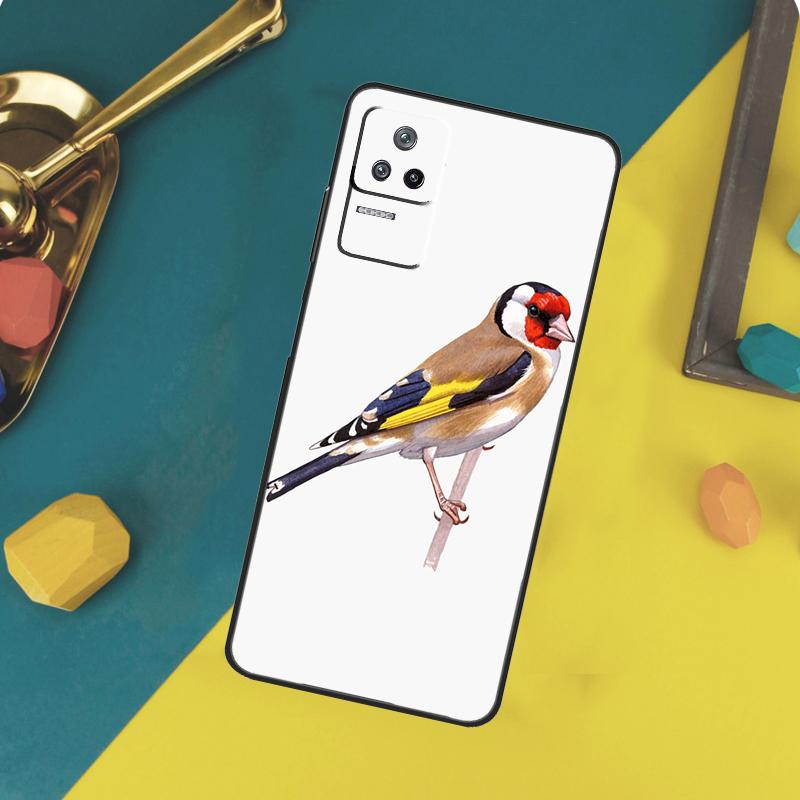 European Goldfinch Case For Xiaomi 13 14 15 Ultra 11T 12T 13T 14T Pro POCO X7 Pro X3 X5 X6 F5 F6 M6 Pro Funda