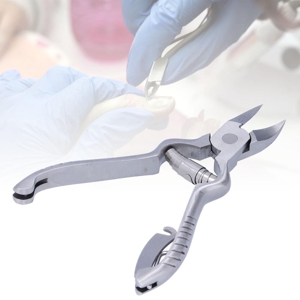 Stainless Steel Toe Nail Clippers Gourd Ingrown Toenail Clipper Cuticle Nipper  Pedicure Use