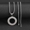 Arabic Ayatul Kursi Pendant Islamic Prayer Calligraphy Medal Necklace for Men Women Fashion Personalized Muslim Ramadan Gift