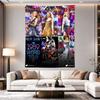Taylor Swift Eras Tour Collage All Albums Stage Poster Art