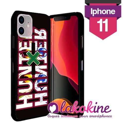 Coque Iphone 11 Silicone Hunter x hunter Noir et Blanc