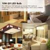 Plastic G9 Light Bulb Cool White LED Lamp New Clear Cover  Home Lighting