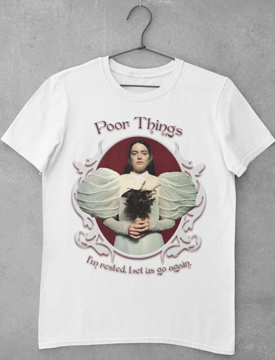 Poor Things Movie Poster T-shirt. S