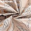 1PC NAPEARL French Fashionable Printed Rose Patterned Curtains Full Blackout Curtains for Bedroom Living Room Balcony Window for Home Decor