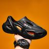 Men'S Hole Shoes Sports Casual Slippers Thick-Soled Non-Slip High Elastic Wear-Resistant Beach Sandals