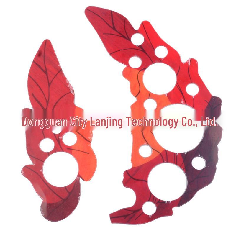

Grape Leaf Guitar Pickguard Set: Soundhole Stickers & Protectors (Small & Large)