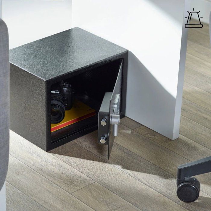 Coffre-fort Électronique a Alarme - YALE - YEC/250/DB2 - Medium 16.3L - 25x35x25cm
