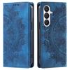 for Samsung Galaxy A55 5G,A54,A37,A36,A35 Mandala Embossed PU Leather Flip Wallet Case Magnetic Closure Cover