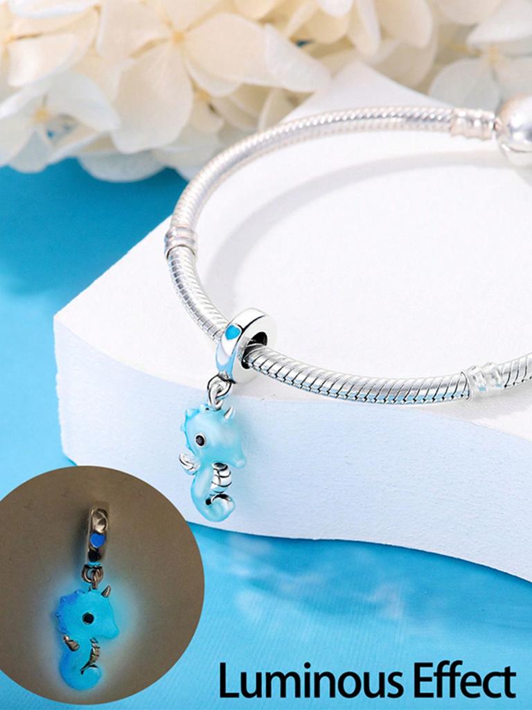 Charms Plata Ocean Shells Ocean Starfish Beads Charm Copper Plated Fit Charms Original Bracelet For Jewelry Making Diy Charm