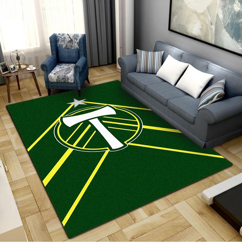 Portland Timbers Carpet Rug for Living Room Bedroom Home Sofa Decoration, Kids play Non-slip Floor Mat