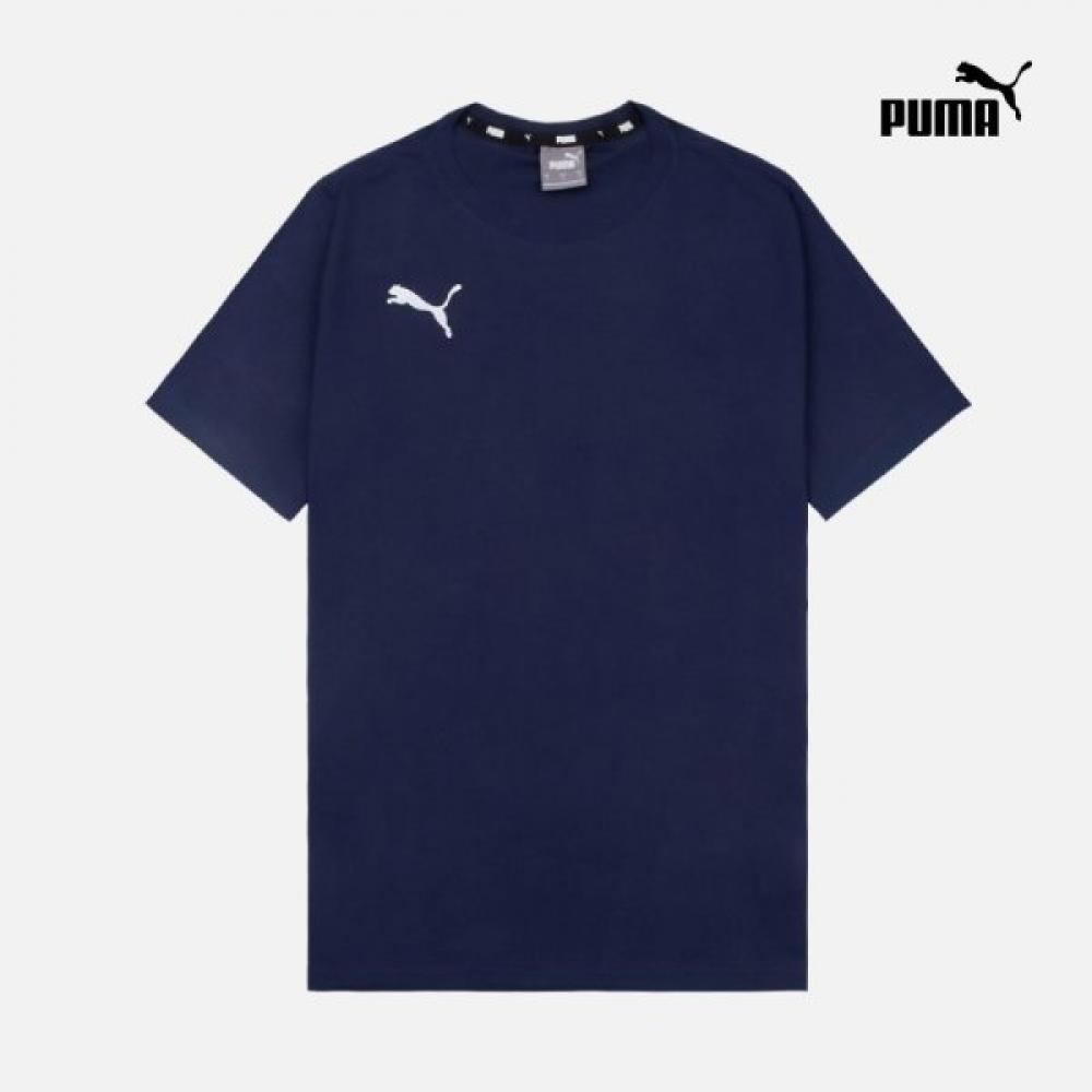 Puma Men S caSual ShorT Sleeve T ShirT Teamgoal23 95