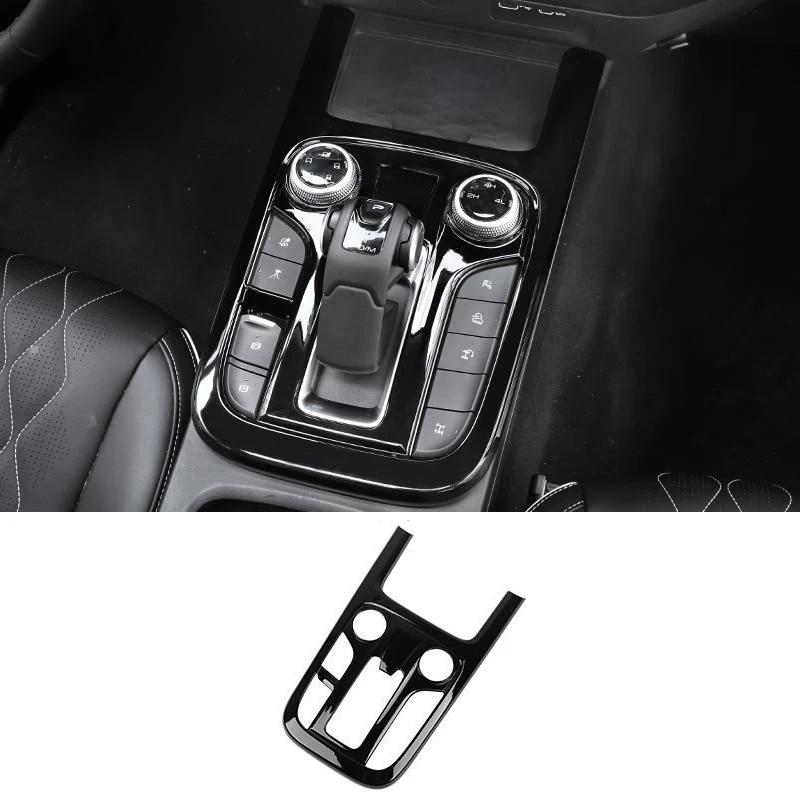 LHD For GWM WEY Tank 300 ABS Gearbox Gear Shift Panel Head Shift Knob Cover Handball Cover Trim Interior Accessories