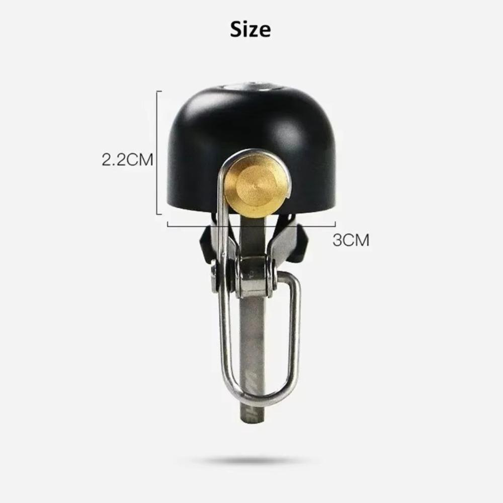 Cycling Equipment Bicycle Brass Bell Riding Safety Vintage Brass Bell  Dead Flying Bike