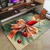 1PC Christmas, candle Extra Large Non Slip Floor carpet, Office, family, bedroom, Studio   Large Area Rug Indoor Rugs, , Vibrant Colors