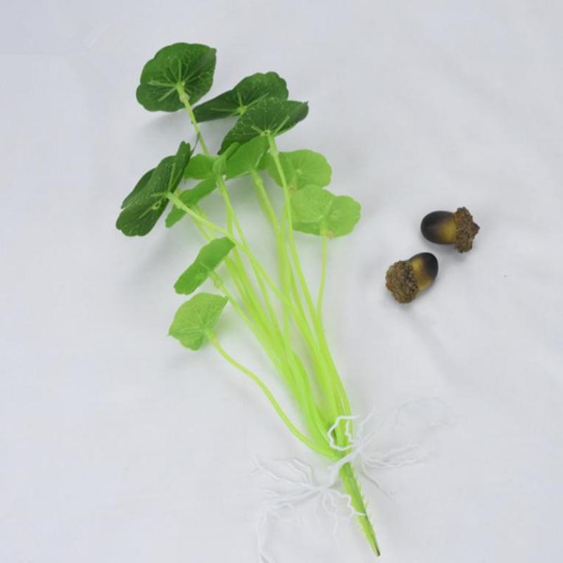 Umělé rostliny Lotosový list Květináčové materiály Festival Domácí Pokoj Dekorace Domácnost Venkovní Zahrada Dvůr Zelené rostliny Bonsaj