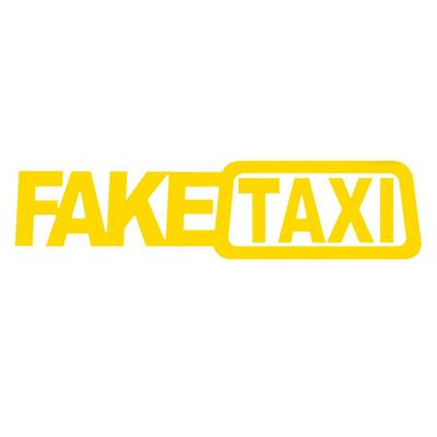Fałszywa naklejka na samochód Taxi Zabawna wodoodporna samoprzylepna winylowa do stylizacji samochodu Uniwersalna
