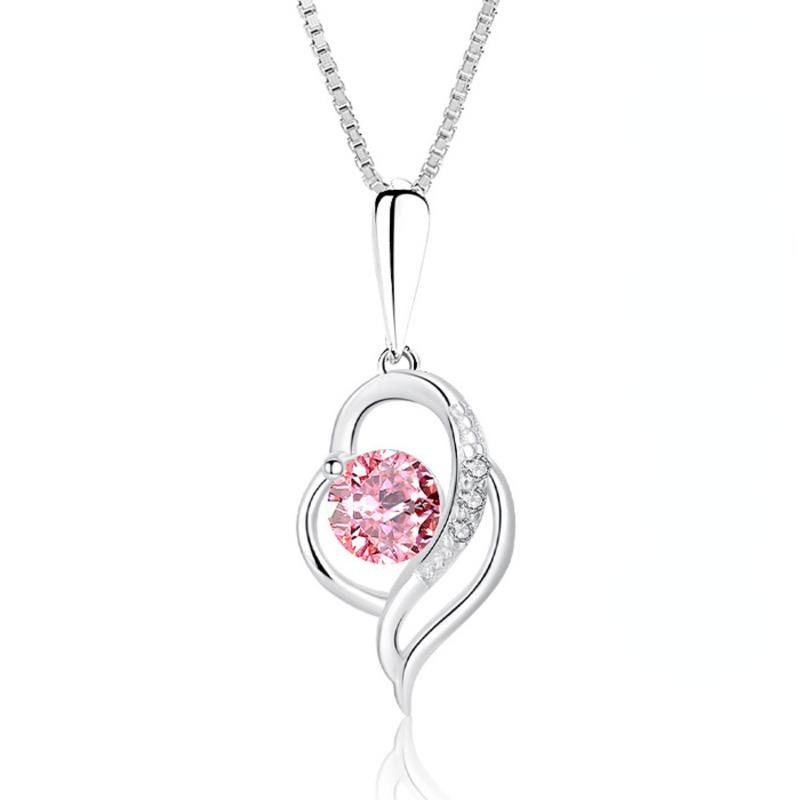 

Bella Box Новая мода корейский в форме сердца морской синий кулон «Любовь» женский темперамент универсальная цепочка на ключицу ювелирные изделия для девочек подарок на вечеринку розовый