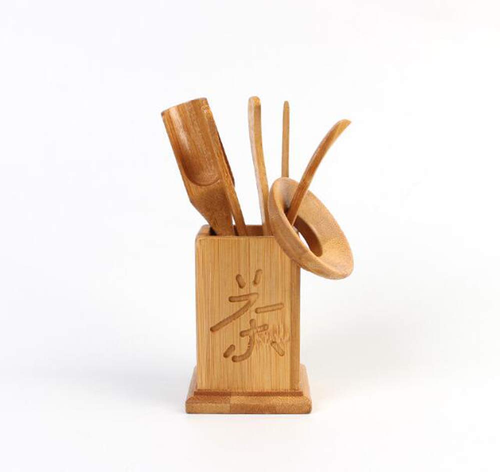 STK Tea Ceremony Starter set including a tea tea ceremony and bamboo Set 6-piece (L) caddy, accessories, accessories.