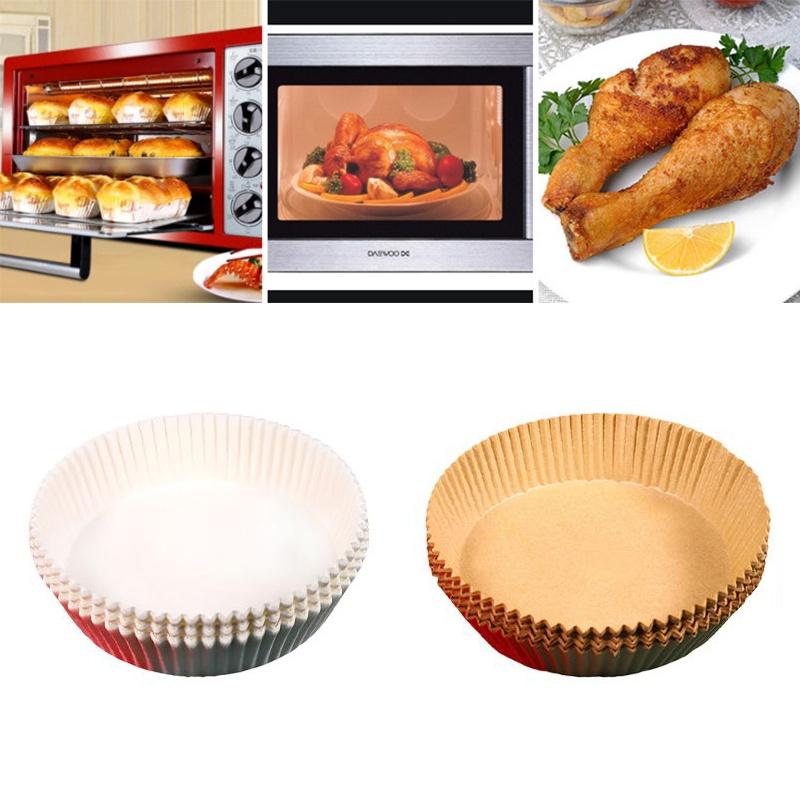 Oil-proof And Waterproof Air Fryer Paper Liner 30/50 Pcs