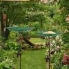Decorative Iron Wild Bird Bath Garden Decoration 77cm Tall Basin Frostproof Water Bowl Suitable For Patios And Balcony