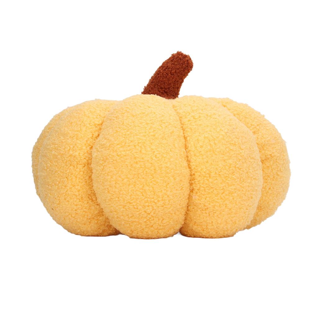 Pumpkin Plush Toys Soft Fuffy Simulation Innovative Cute Pumpkin Throw Pillow for Halloween Christmas Home Decor