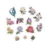Na Yang Small Rose Embroidery Patch for Clothing - Iron-on Accessory