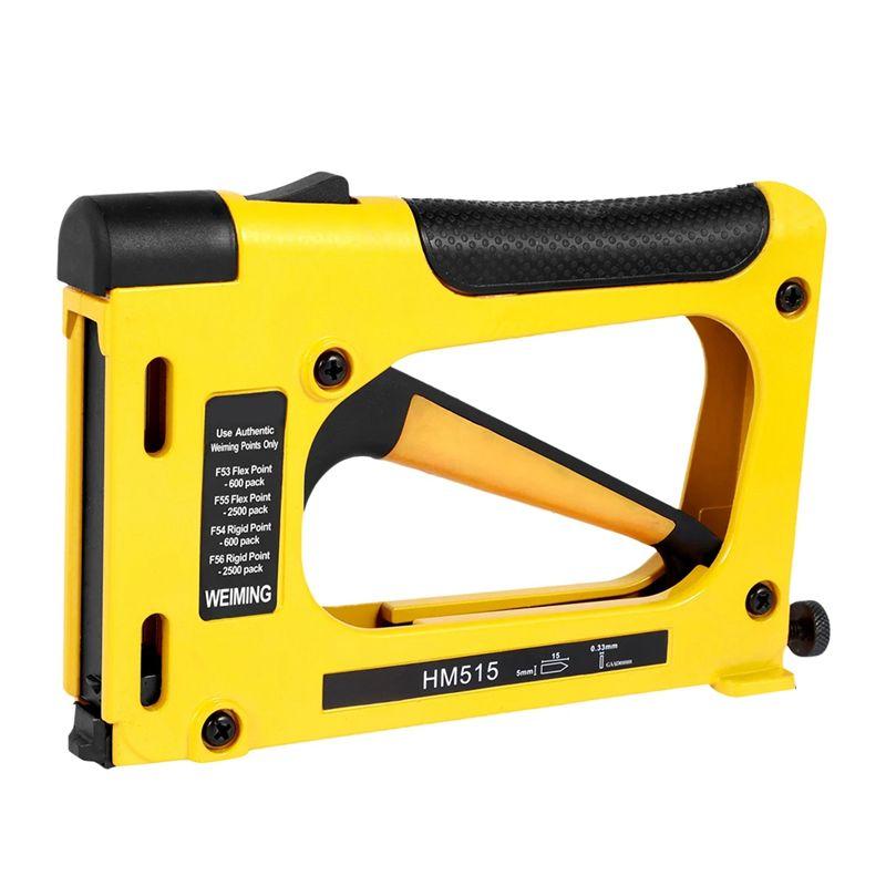 A84X-Nailing Equipment For Woodworking Furniture Heavy Duty Construction Picture Frame Staple Metal Hand Tool