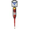 Tournevis testeur - BRILLIANT TOOLS - Standard - Rouge - Protection électrique